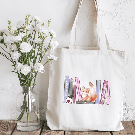 Once Upon a Broken Heart Inspired Books Sublimated Canvas Tote Bag - Starry Skies Austin