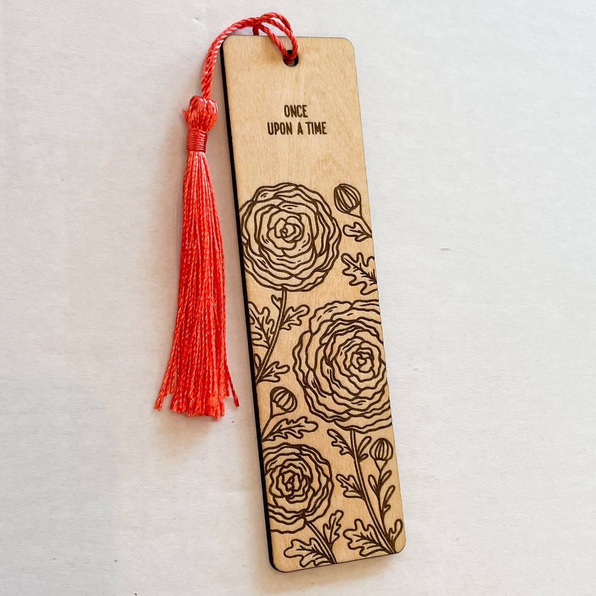Once Upon a Time Wooden Bookmark - Starry Skies Austin