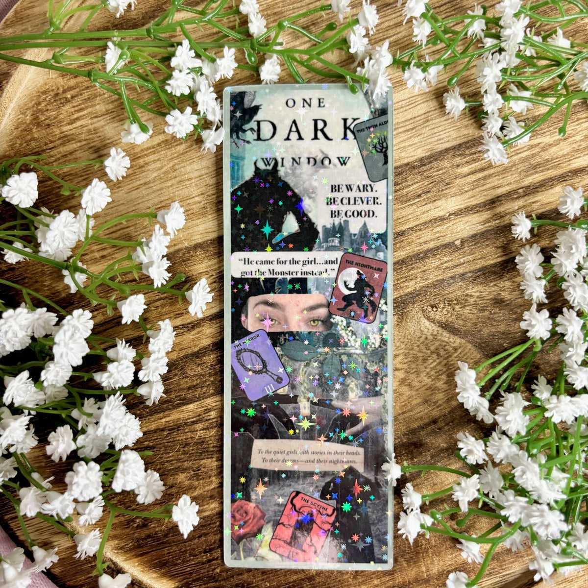 One Dark Window Collage Bookmark - Starry Skies Austin