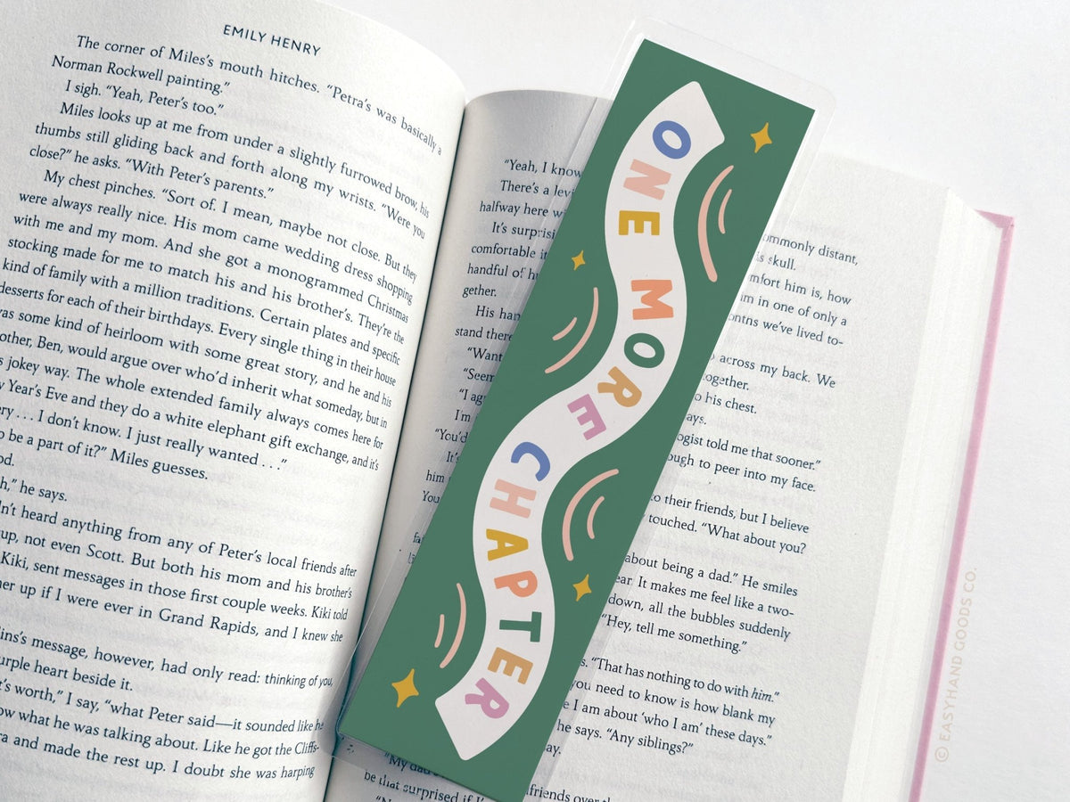 One More Chapter Laminated Bookmark - Starry Skies Austin