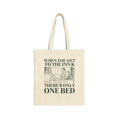 Only One Bed Tote Bag for Friend Who Loves Romantasy or Historical Fiction Novels - Starry Skies Austin