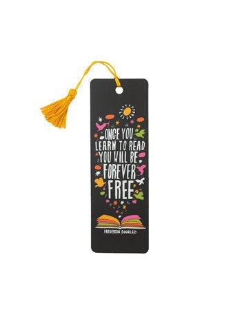 Out of Print: Frederick Douglass: Once You Learn to Read Bookmark - Starry Skies Austin