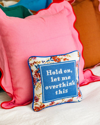 Overthink Needlepoint Pillow - Starry Skies Austin