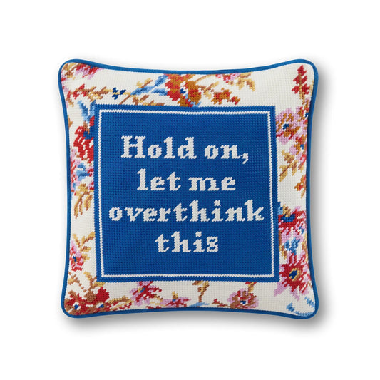 Overthink Needlepoint Pillow - Starry Skies Austin