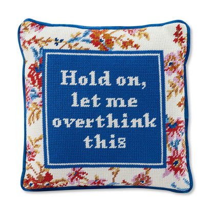 Overthink Needlepoint Pillow - Starry Skies Austin