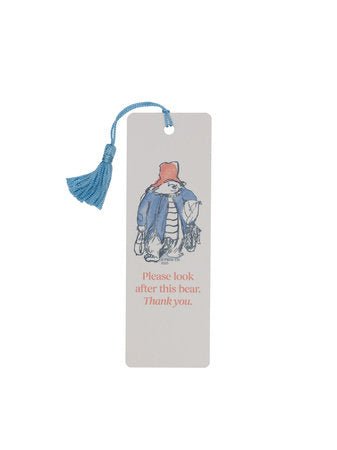 Paddington Bear Please Take Care Bookmark by Out Of Print - Starry Skies Austin