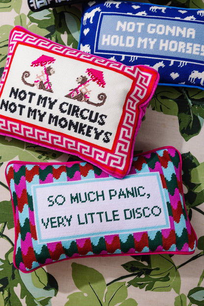 Panic at the Disco Needlepoint Pillow - Starry Skies Austin
