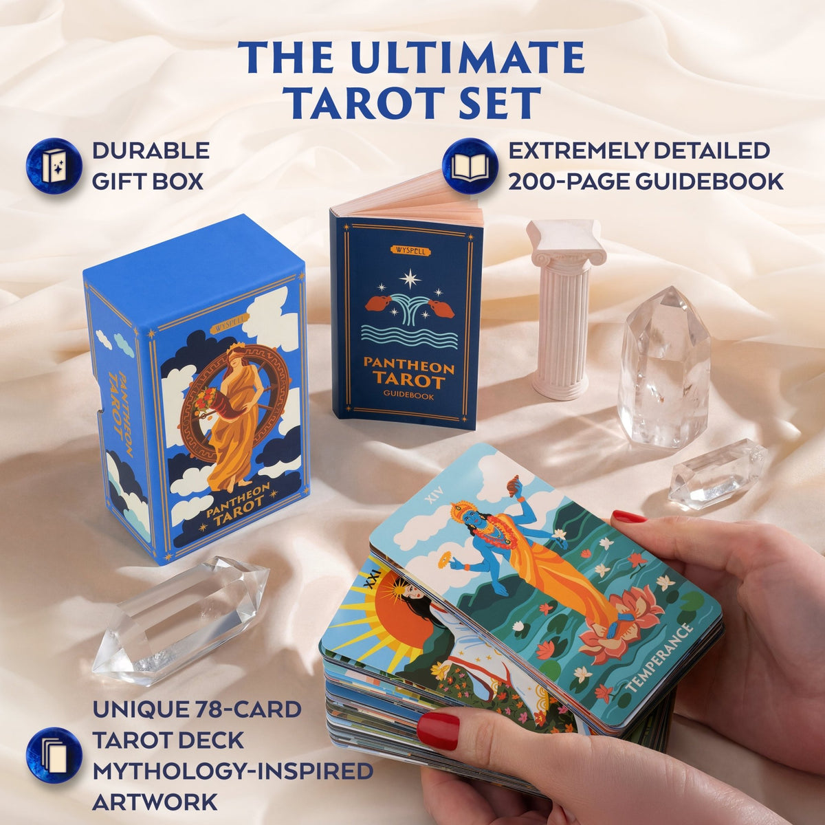 Pantheon Tarot Deck Set - Starry Skies Austin