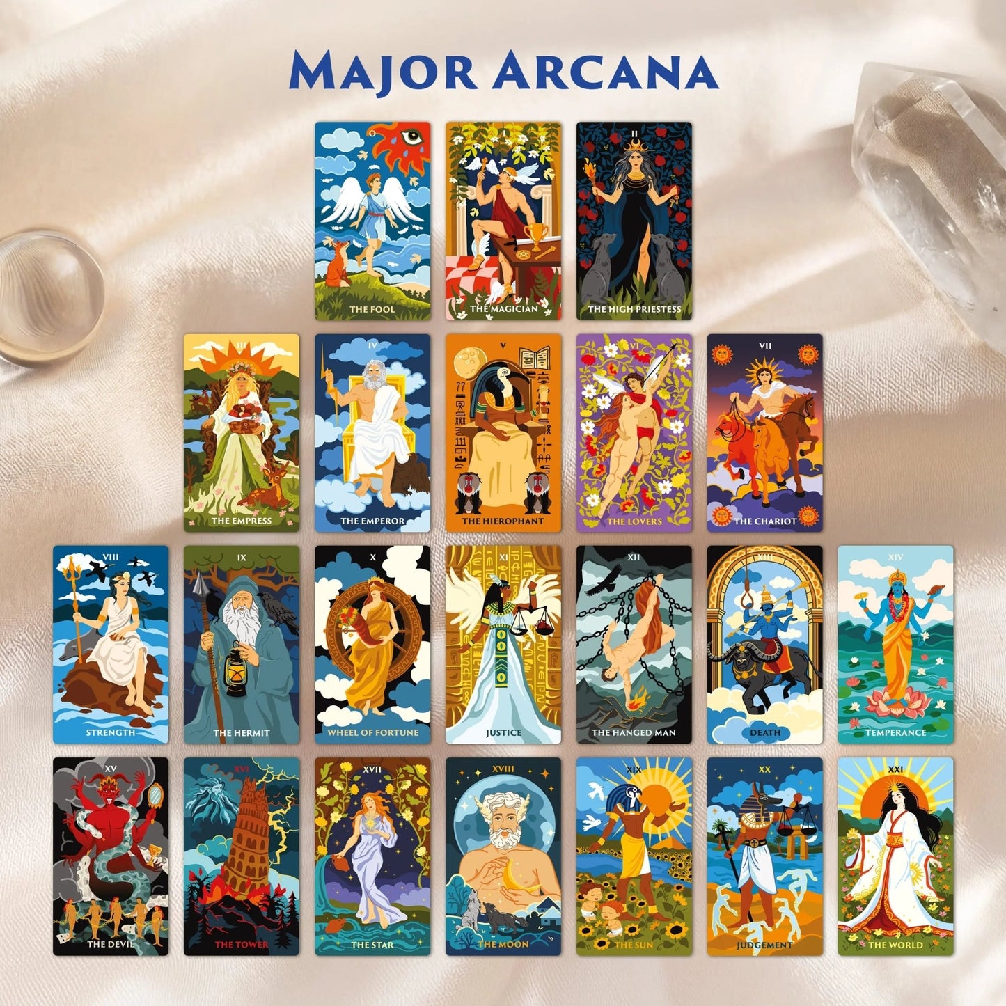 Pantheon Tarot Deck Set - Starry Skies Austin
