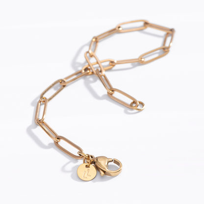 Paperclip Chain Bracelet - Starry Skies Austin