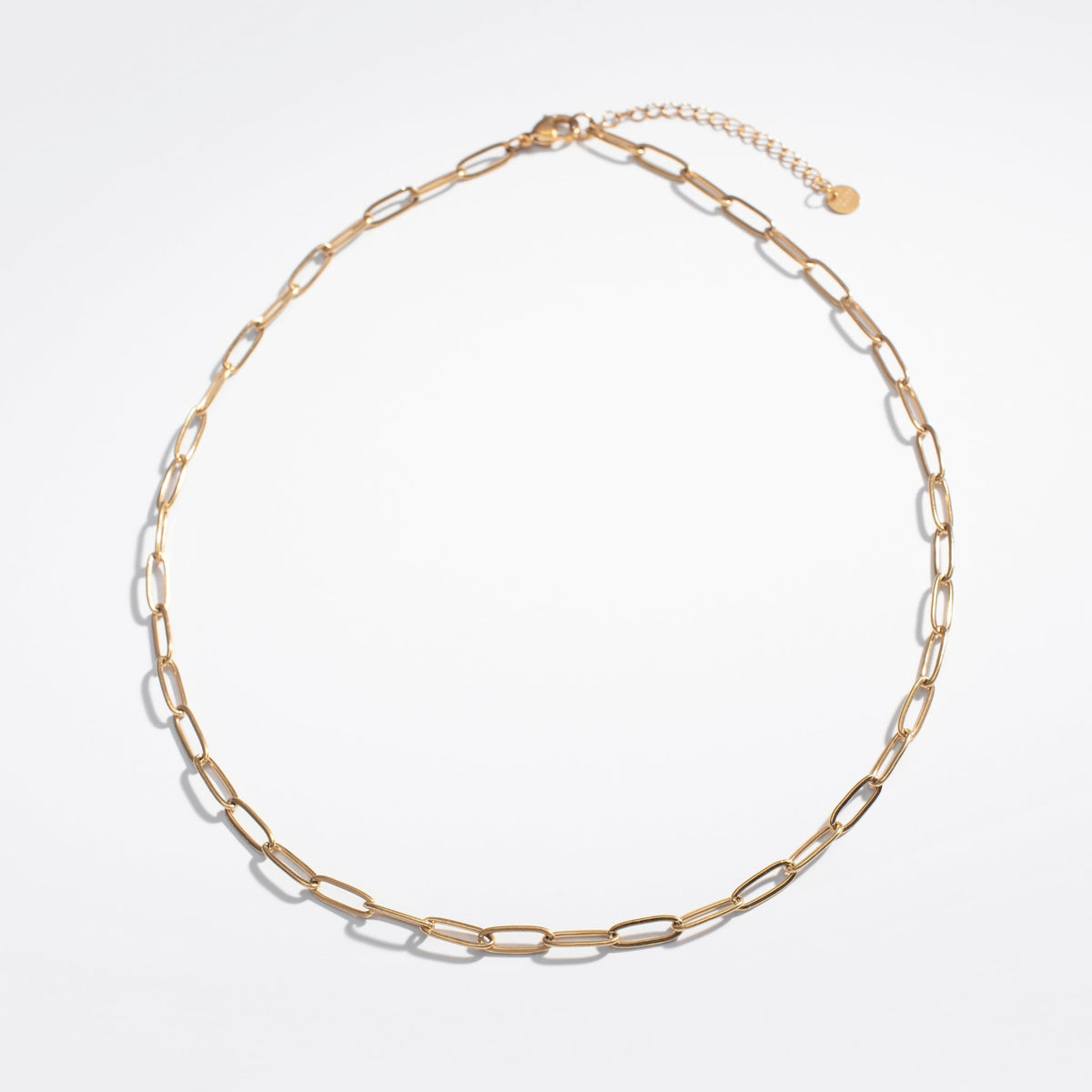 Paperclip Chain Necklace - Starry Skies Austin