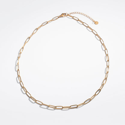 Paperclip Chain Necklace - Starry Skies Austin
