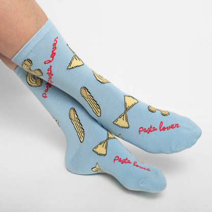 Pasta Lover Crew Socks - Starry Skies Austin