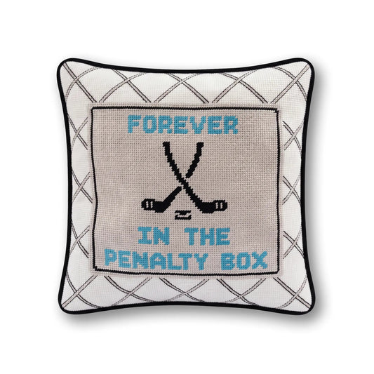 Penalty Box Needlepoint Pillow - Starry Skies Austin