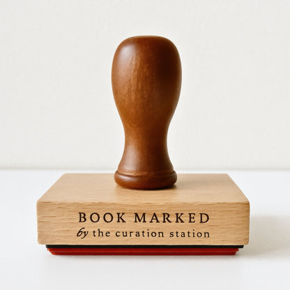Personalized “Library Of” Book Stamp - Stamp for Book Lovers - Starry Skies Austin