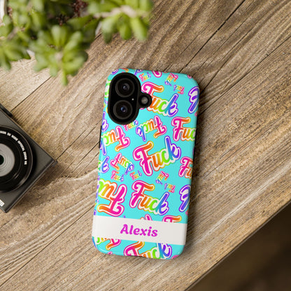 Personalized Phone Case: 90s Inspired Y2K Tough Design - Starry Skies Austin