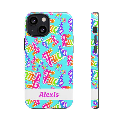 Personalized Phone Case: 90s Inspired Y2K Tough Design - Starry Skies Austin