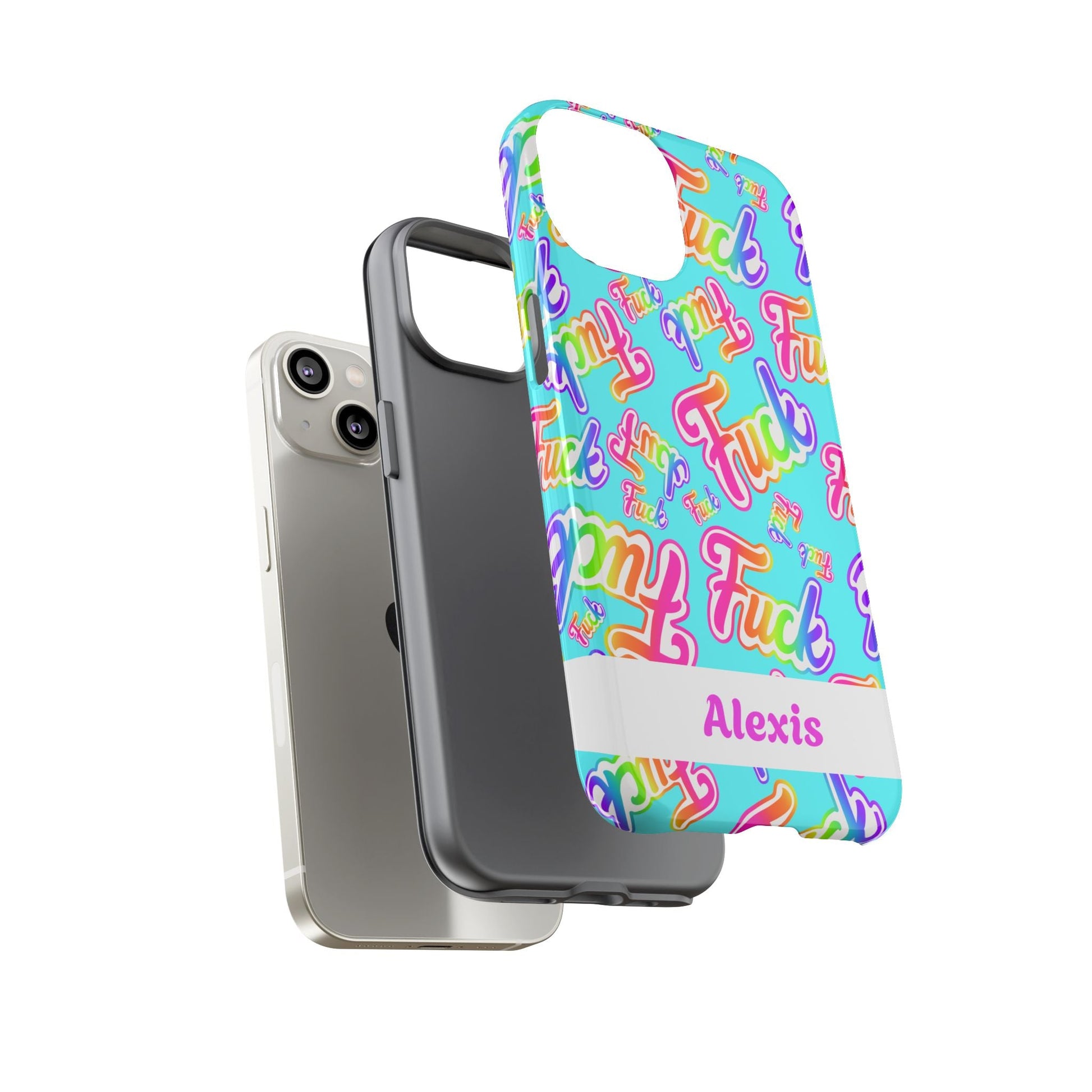 Personalized Phone Case: 90s Inspired Y2K Tough Design - Starry Skies Austin