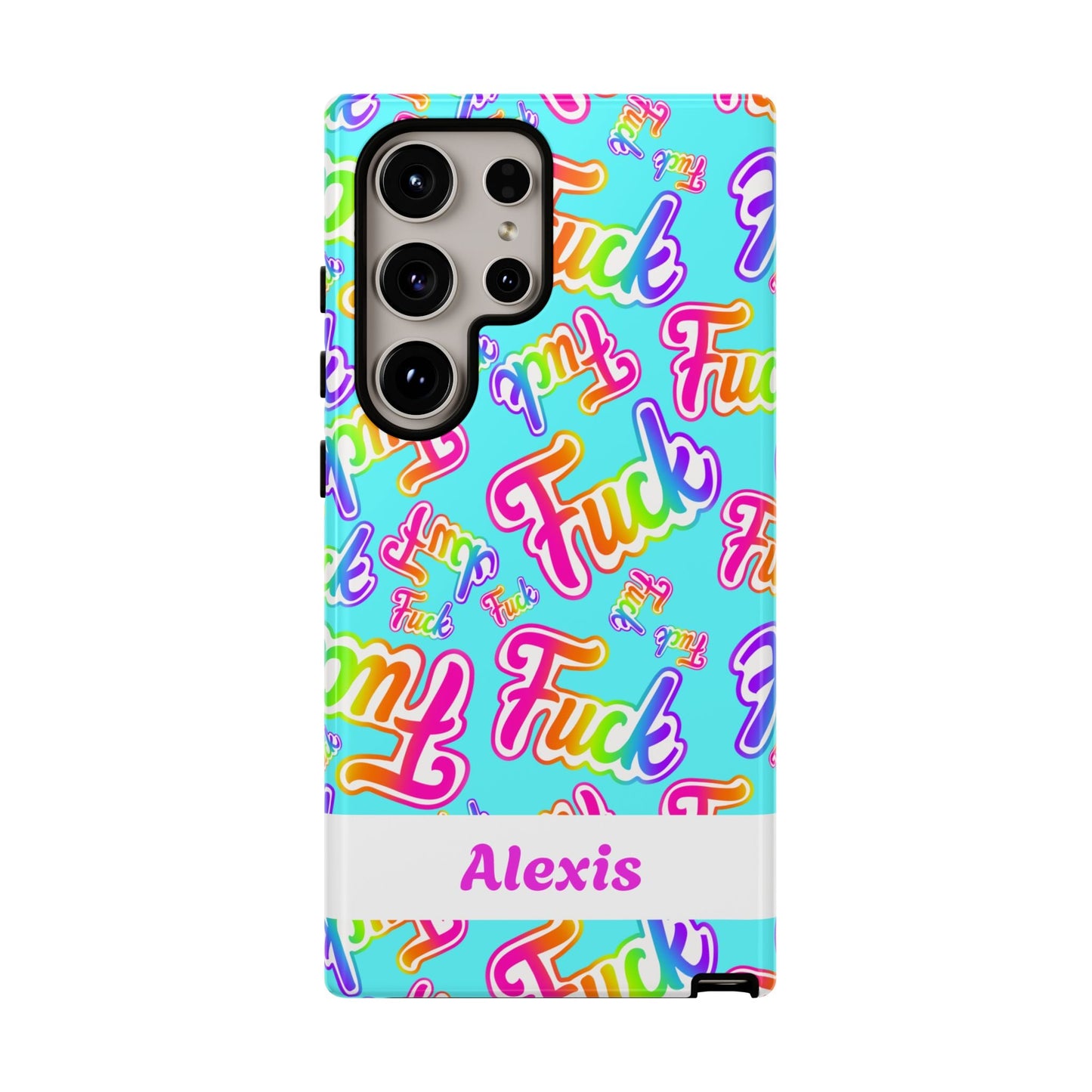 Personalized Phone Case: 90s Inspired Y2K Tough Design - Starry Skies Austin
