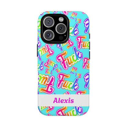 Personalized Phone Case: 90s Inspired Y2K Tough Design - Starry Skies Austin
