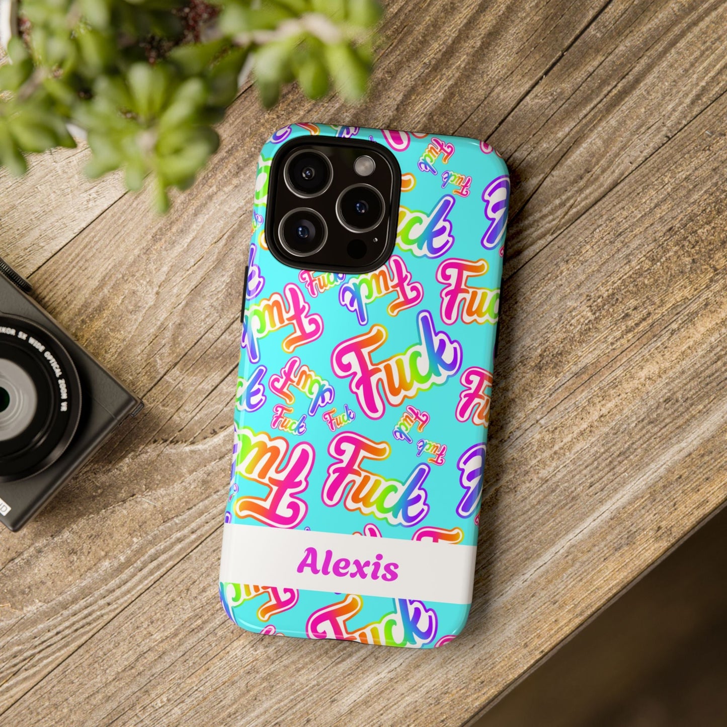 Personalized Phone Case: 90s Inspired Y2K Tough Design - Starry Skies Austin