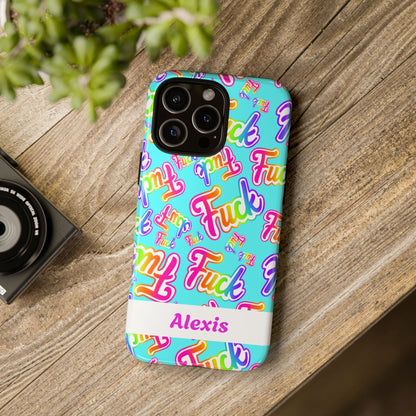 Personalized Phone Case: 90s Inspired Y2K Tough Design - Starry Skies Austin