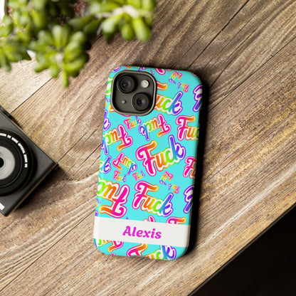 Personalized Phone Case: 90s Inspired Y2K Tough Design - Starry Skies Austin