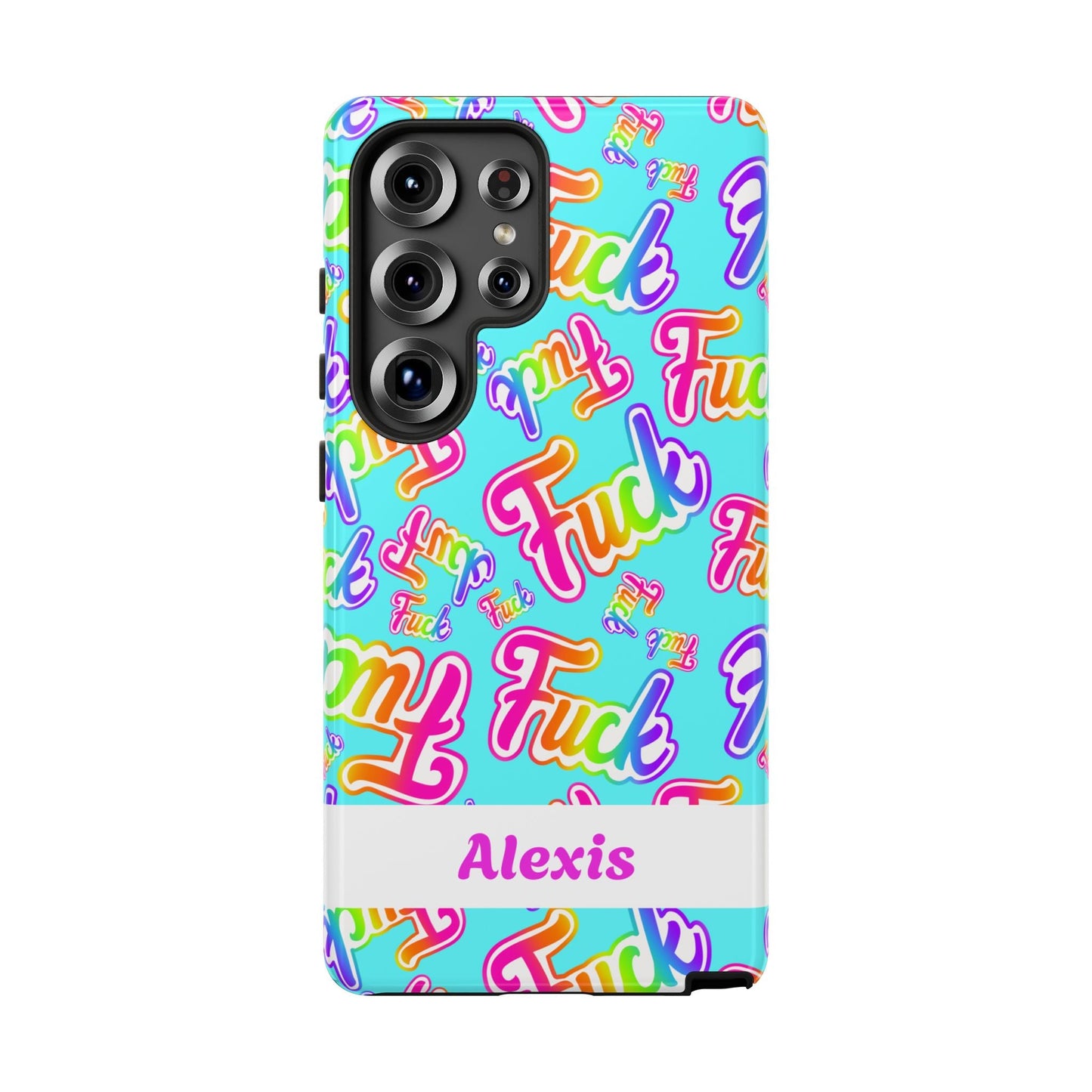 Personalized Phone Case: 90s Inspired Y2K Tough Design - Starry Skies Austin