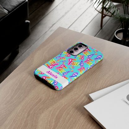 Personalized Phone Case: 90s Inspired Y2K Tough Design - Starry Skies Austin
