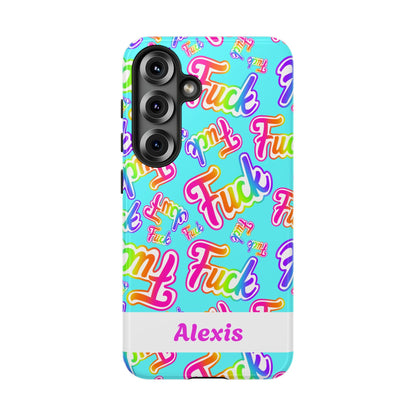 Personalized Phone Case: 90s Inspired Y2K Tough Design - Starry Skies Austin