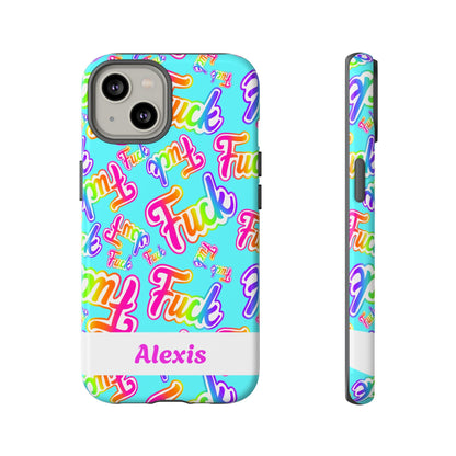 Personalized Phone Case: 90s Inspired Y2K Tough Design - Starry Skies Austin