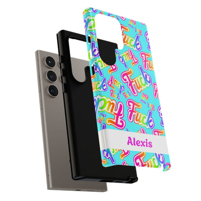 Personalized Phone Case: 90s Inspired Y2K Tough Design - Starry Skies Austin
