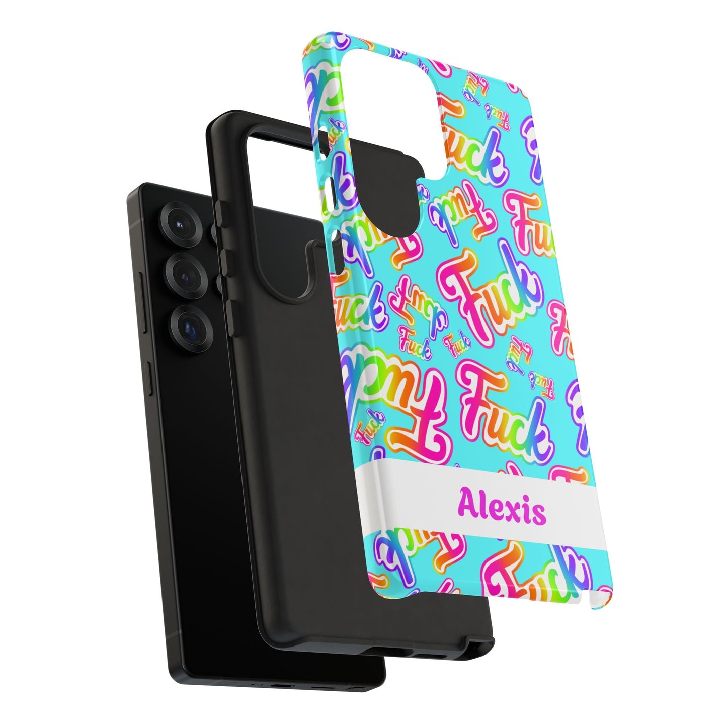 Personalized Phone Case: 90s Inspired Y2K Tough Design - Starry Skies Austin