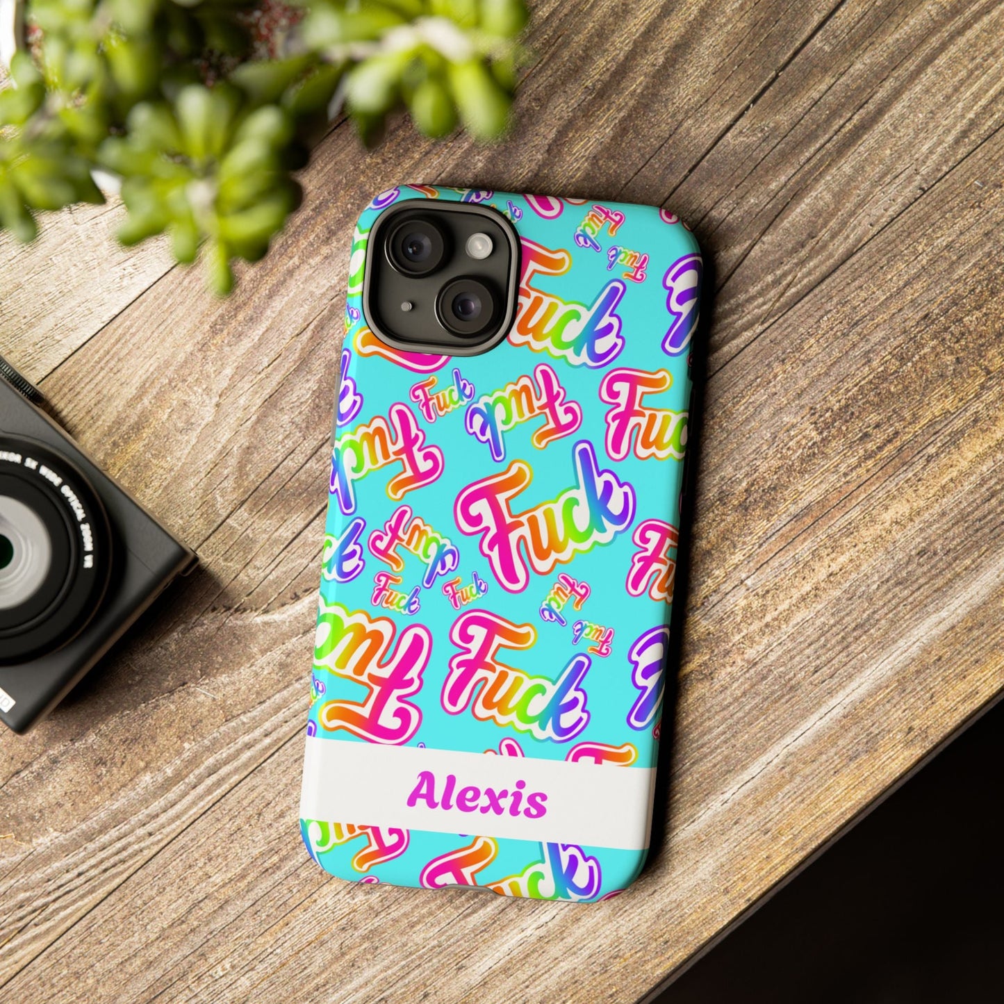 Personalized Phone Case: 90s Inspired Y2K Tough Design - Starry Skies Austin