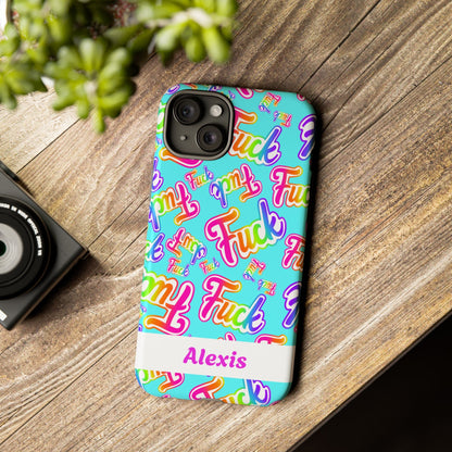 Personalized Phone Case: 90s Inspired Y2K Tough Design - Starry Skies Austin