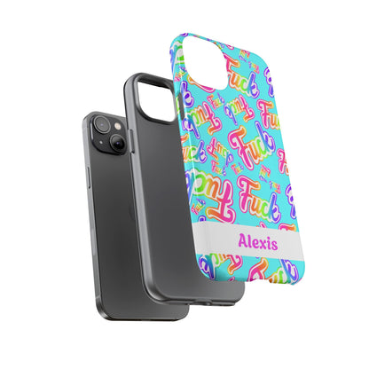 Personalized Phone Case: 90s Inspired Y2K Tough Design - Starry Skies Austin