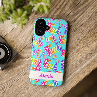 Personalized Phone Case: 90s Inspired Y2K Tough Design - Starry Skies Austin