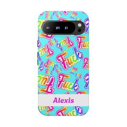Personalized Phone Case: 90s Inspired Y2K Tough Design - Starry Skies Austin
