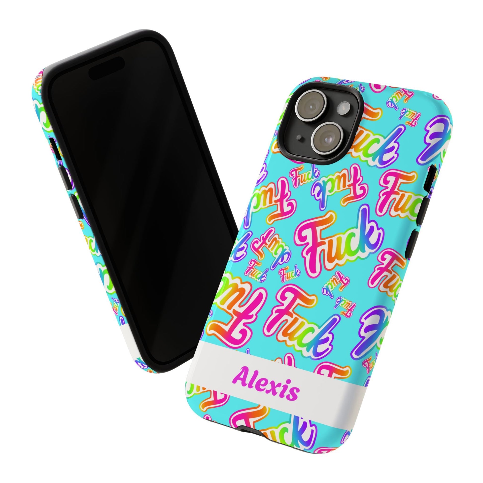 Personalized Phone Case: 90s Inspired Y2K Tough Design - Starry Skies Austin