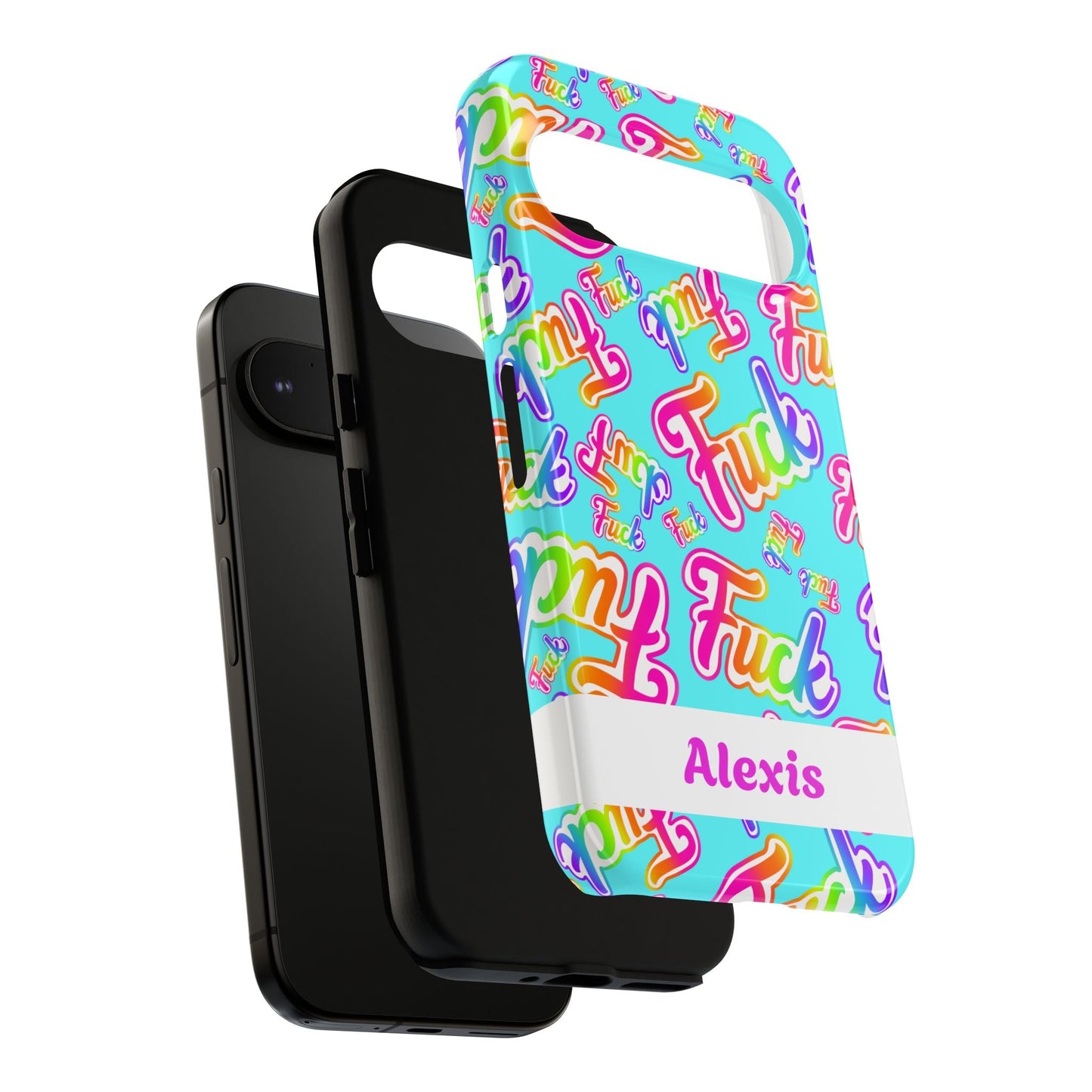Personalized Phone Case: 90s Inspired Y2K Tough Design - Starry Skies Austin