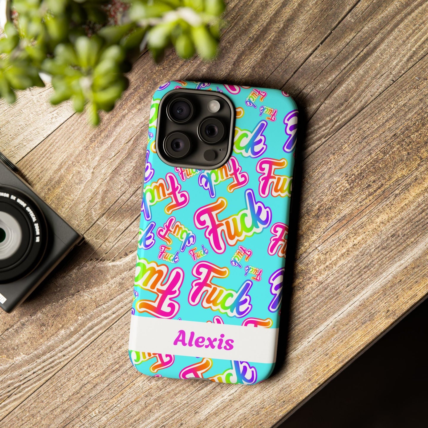 Personalized Phone Case: 90s Inspired Y2K Tough Design - Starry Skies Austin