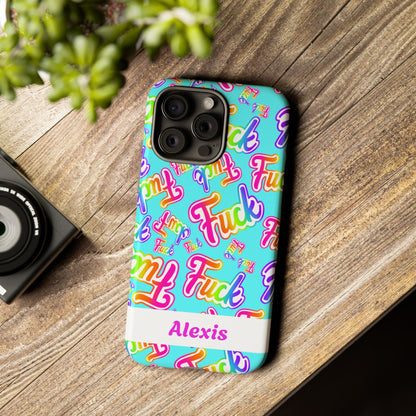 Personalized Phone Case: 90s Inspired Y2K Tough Design - Starry Skies Austin