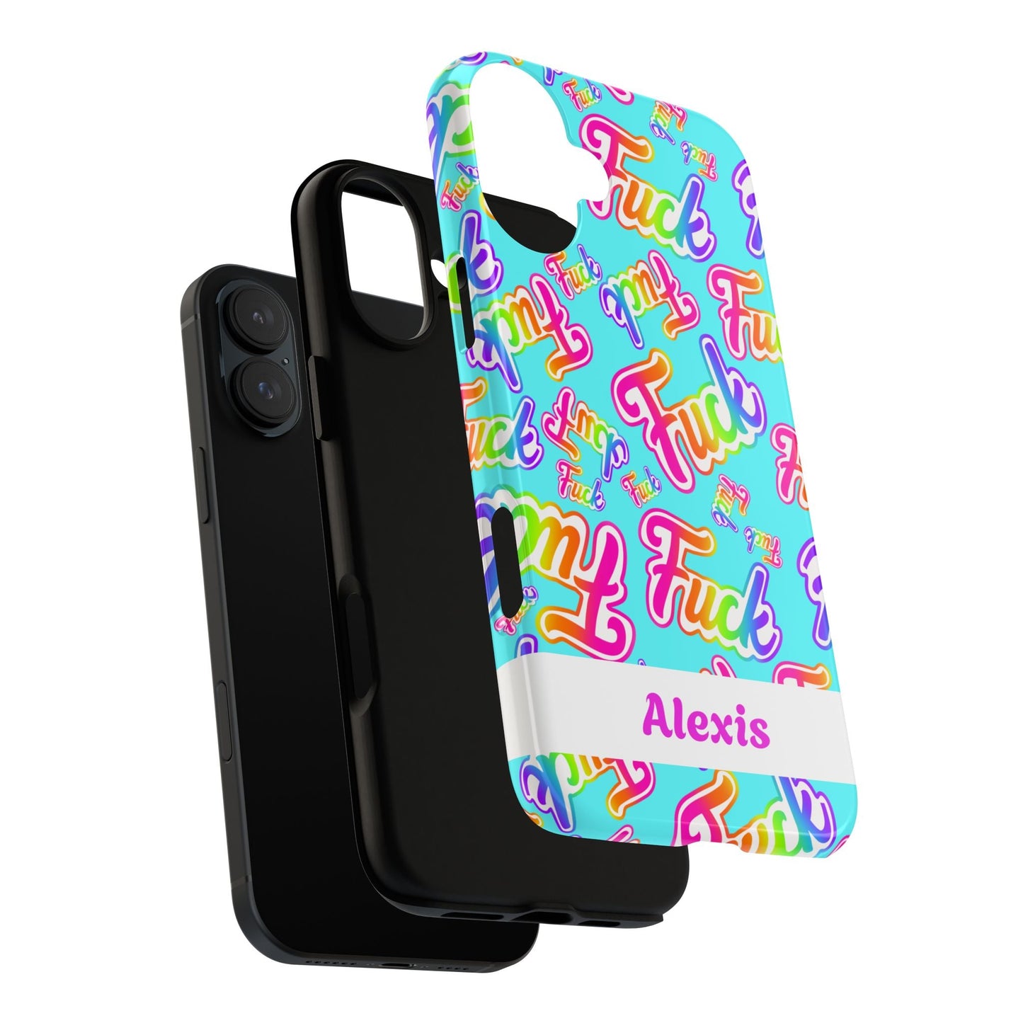 Personalized Phone Case: 90s Inspired Y2K Tough Design - Starry Skies Austin