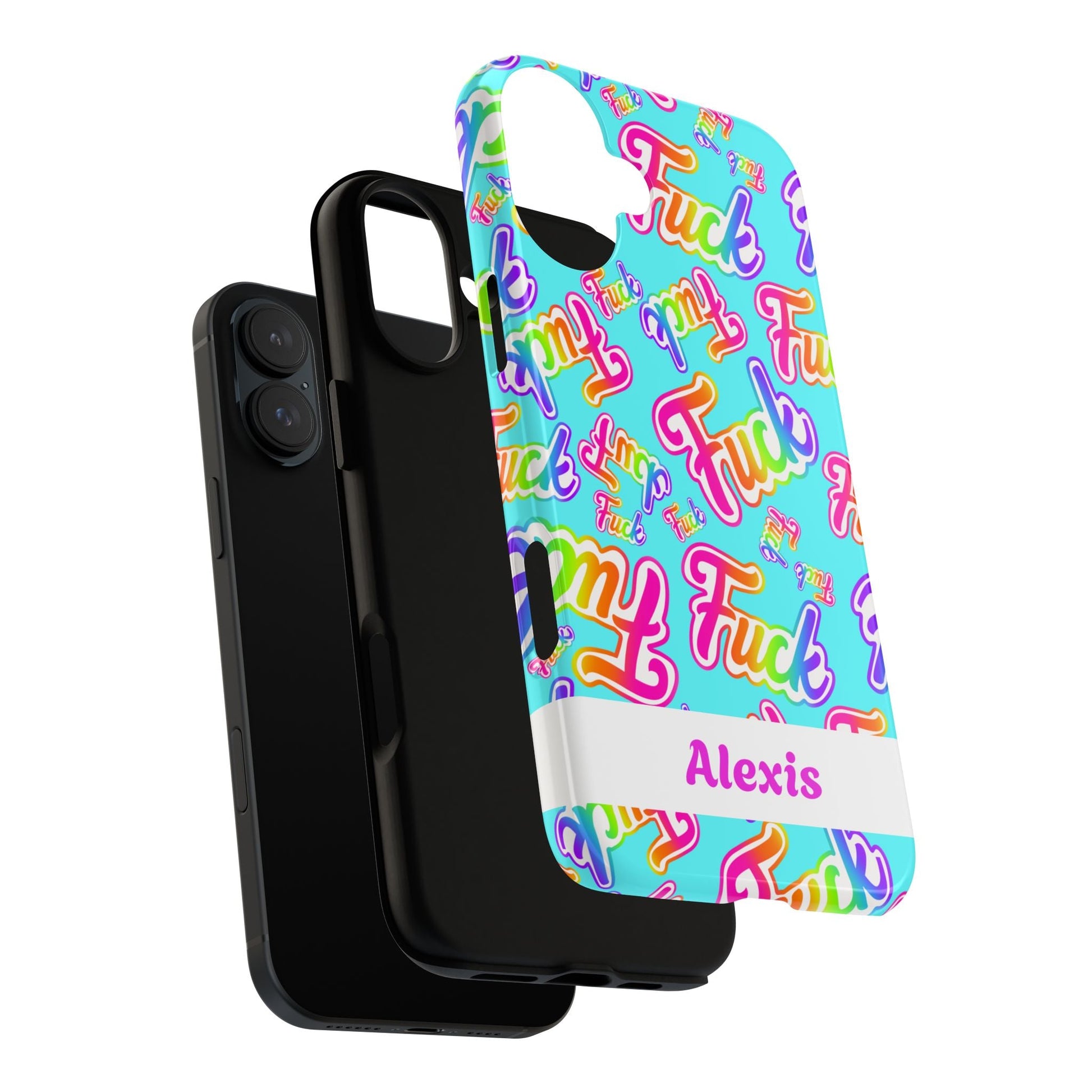 Personalized Phone Case: 90s Inspired Y2K Tough Design - Starry Skies Austin
