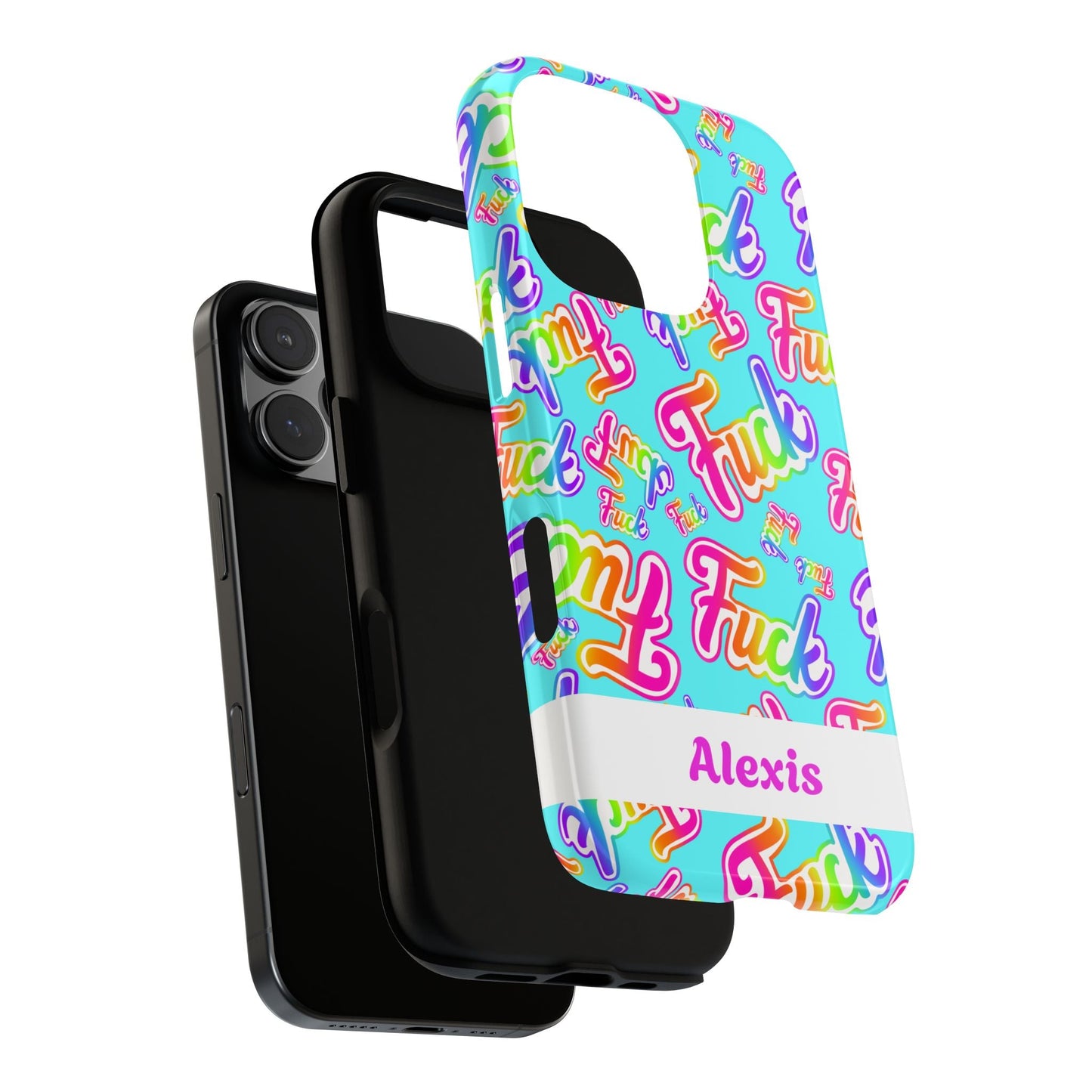 Personalized Phone Case: 90s Inspired Y2K Tough Design - Starry Skies Austin