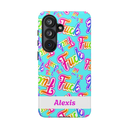 Personalized Phone Case: 90s Inspired Y2K Tough Design - Starry Skies Austin