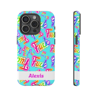 Personalized Phone Case: 90s Inspired Y2K Tough Design - Starry Skies Austin
