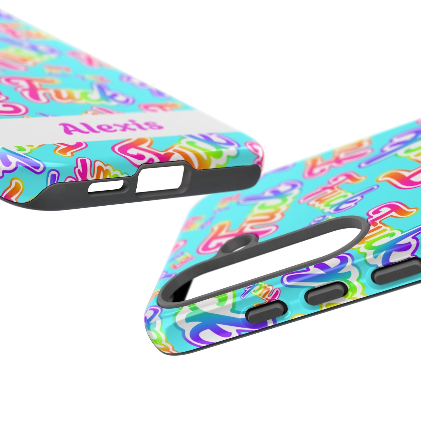 Personalized Phone Case: 90s Inspired Y2K Tough Design - Starry Skies Austin