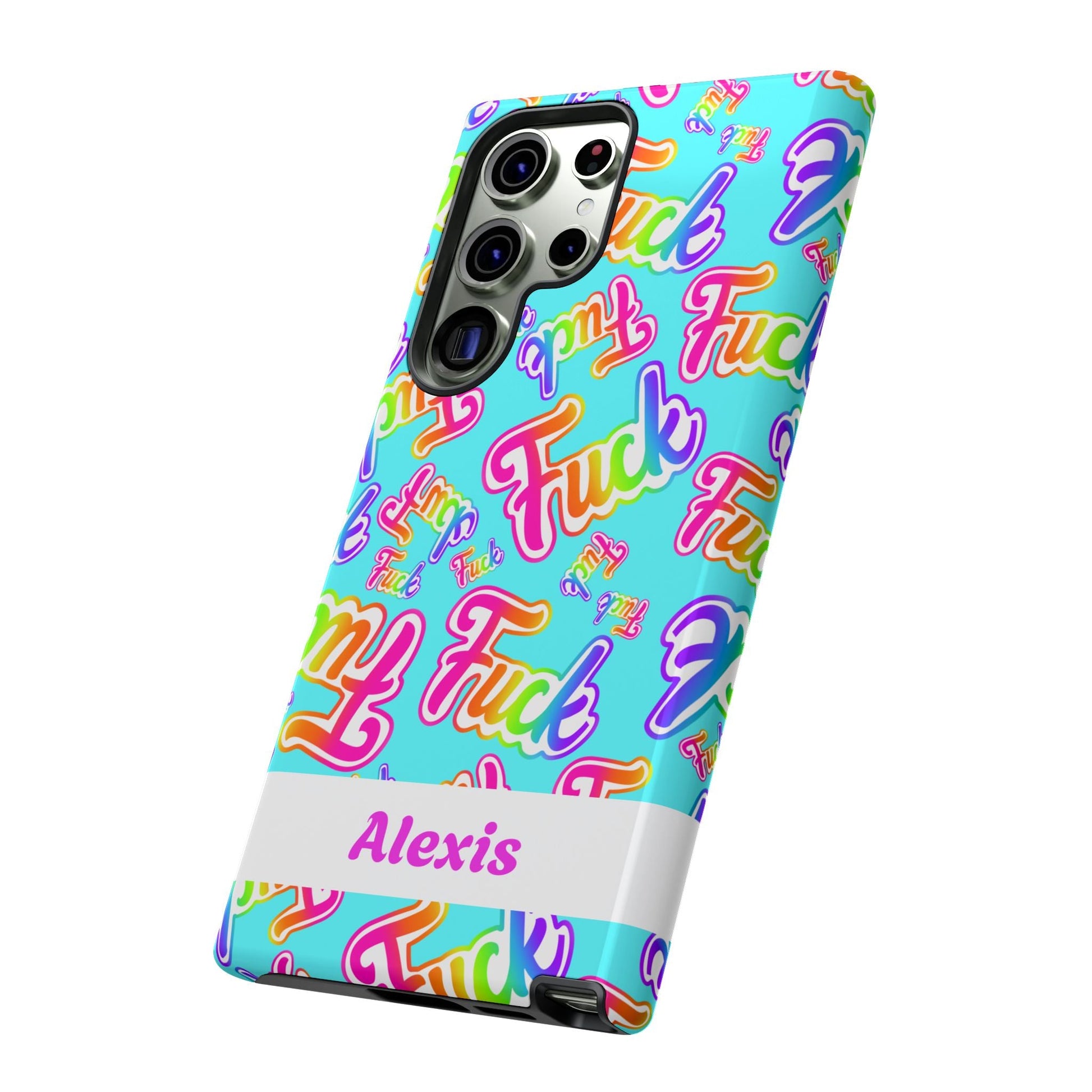 Personalized Phone Case: 90s Inspired Y2K Tough Design - Starry Skies Austin