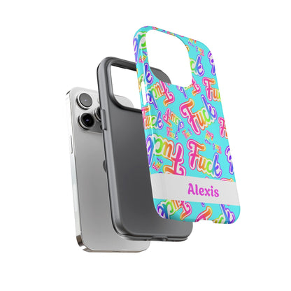 Personalized Phone Case: 90s Inspired Y2K Tough Design - Starry Skies Austin